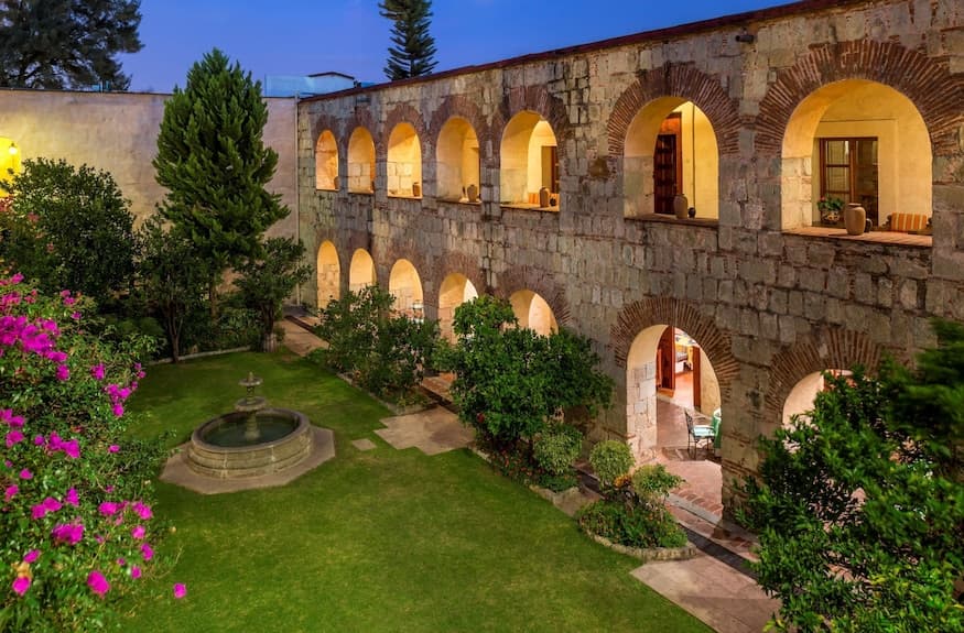 Courtyard of Quinta Real